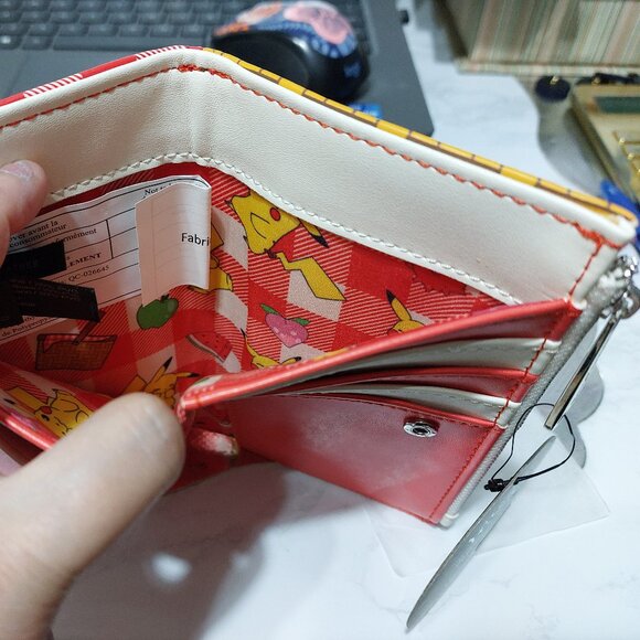 Rare Super Happy Pokemon Loungefly Full Size Wallet With Tons of ID Cards Pics - Picture 4 of 9